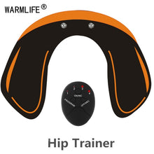 Load image into Gallery viewer, Electric Muscle Stimulator ems Wireless Buttocks Hip Trainer Abdominal ABS Stimulator Fitness Body Slimming Massager
