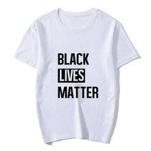 Load image into Gallery viewer, White Black Lives Matter T Shirt
